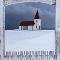 Open PDI 2025/6: 20/20 score 'Gate to Hellnar White Church' by Jon Watkins